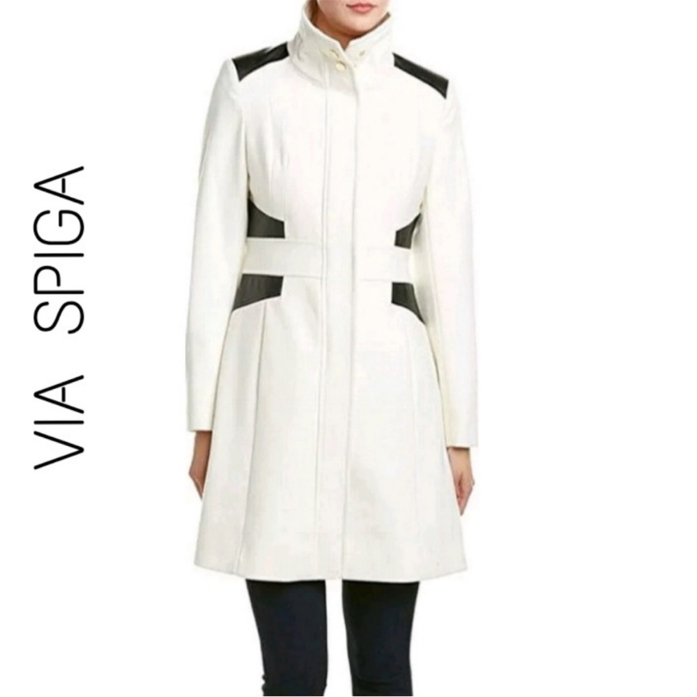 VIA SPIGA womens coat size 10